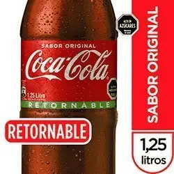 [12612] COCA COLA 1,25 L VIDRIO RETORN
