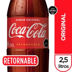 COCA COLA 2.5 L RETORNABLE ORI