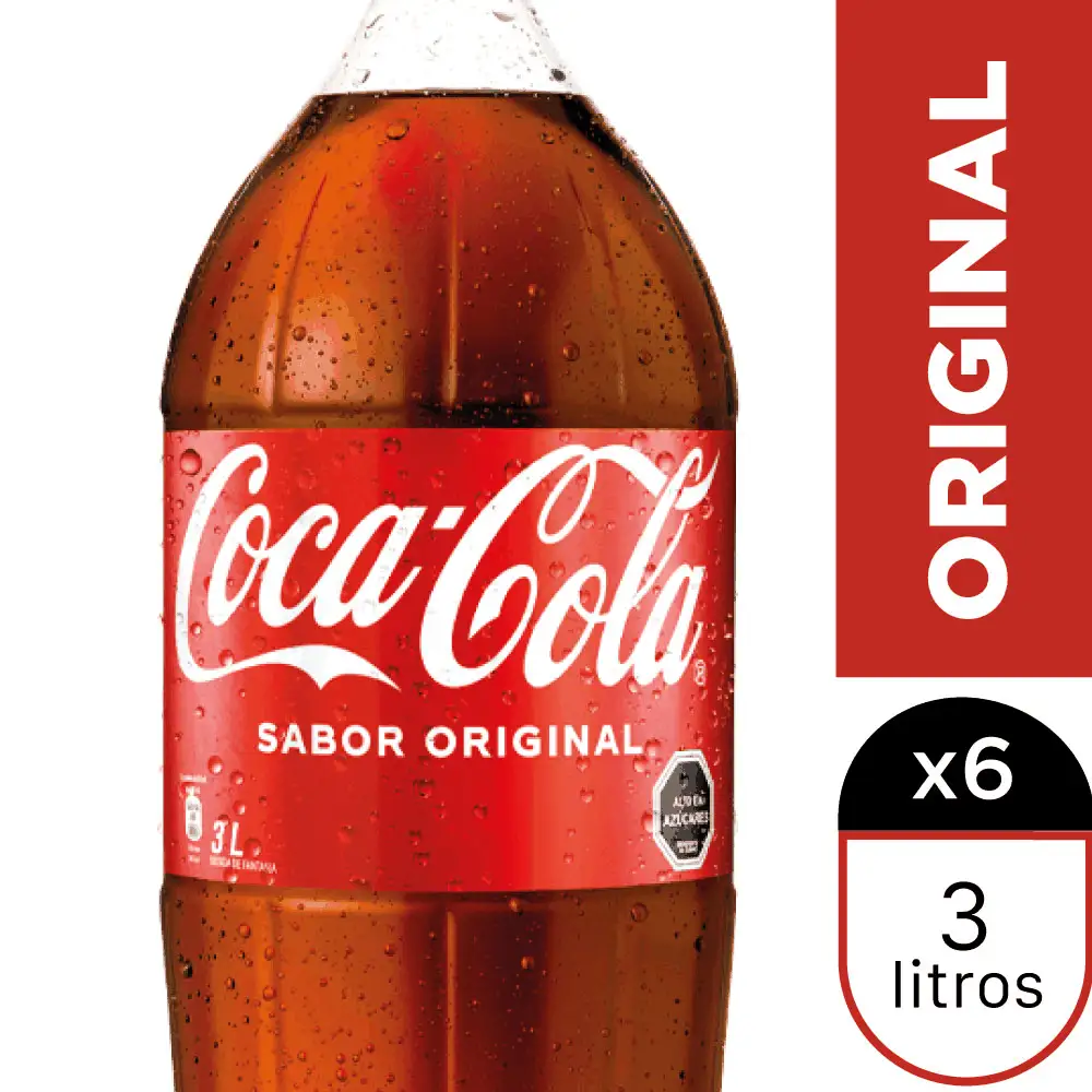 [12666] COCA COLA ORIGINAL 3L