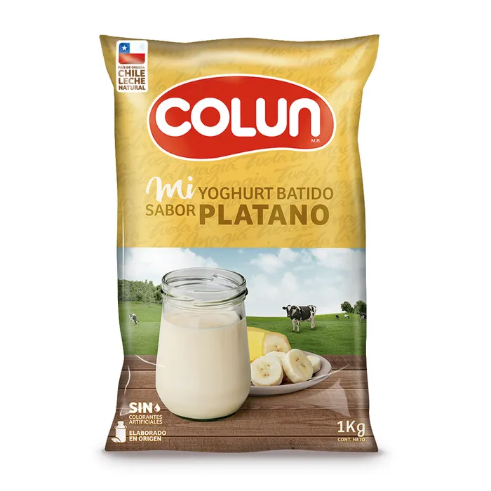 [15530] YOGHURT COLUN PLATANO 1K